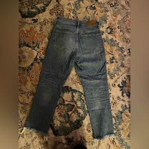 Madewell boot cut jeans. Light wash. Size 26P.